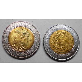 MEXICO 5 Pesos 2011