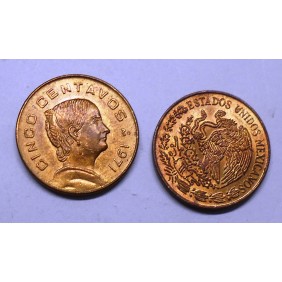 MEXICO 5 Centavos 1971