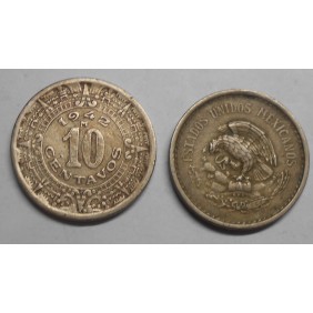 MEXICO 10 Centavos 1942