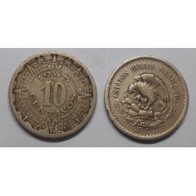 MEXICO 10 Centavos 1945