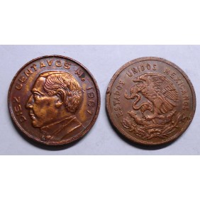 MEXICO 10 Centavos 1967 B....