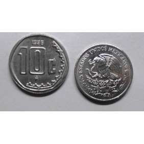 MEXICO 10 Centavos 1996