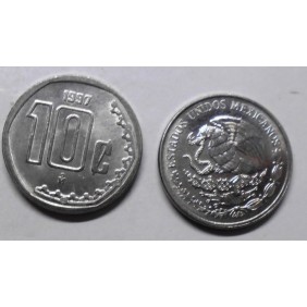 MEXICO 10 Centavos 1997