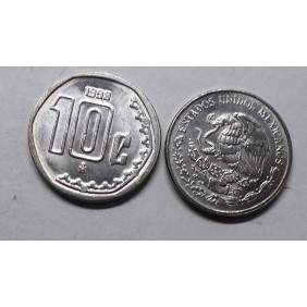 MEXICO 10 Centavos 1998