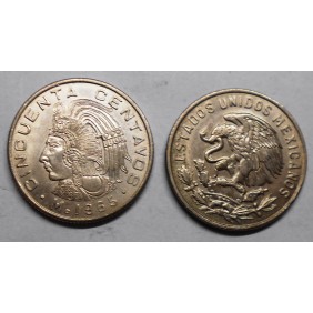 MEXICO 50 Centavos 1965