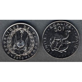 DJIBOUTI 50 Francs 2010