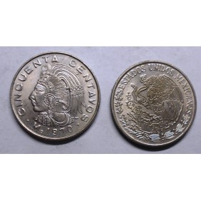 MEXICO 50 Centavos 1970