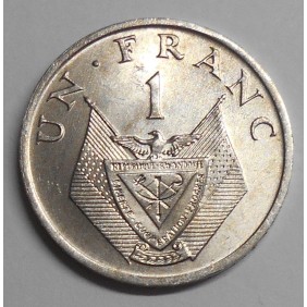 RWANDA 1 Franc 1974