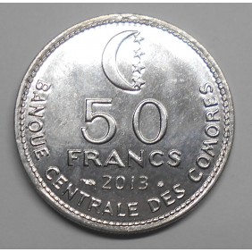 COMOROS 50 Francs 2013