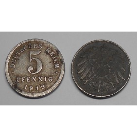 GERMANY EMPIRE 5 Pfennig...