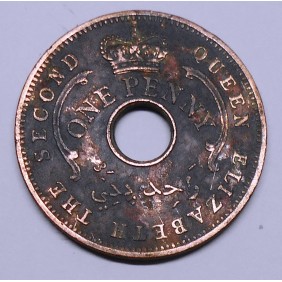 NIGERIA 1 Penny 1959