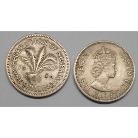 NIGERIA 1 Shilling 1959