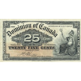 CANADA 25 Cents 1900