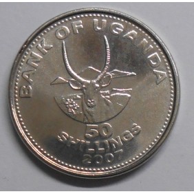 UGANDA 50 Shillings 2007