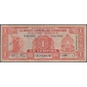 HONDURAS 1 Lempira 1961