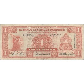 HONDURAS 1 Lempira 1961