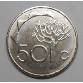 NAMIBIA 50 Cents 2008