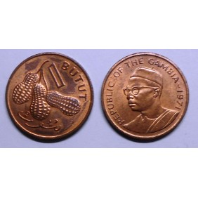 GAMBIA 1 Butut 1971