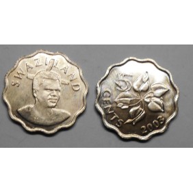SWAZILAND 5 Cents 2003