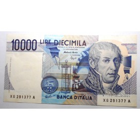 10.000 Lire Volta Serie...