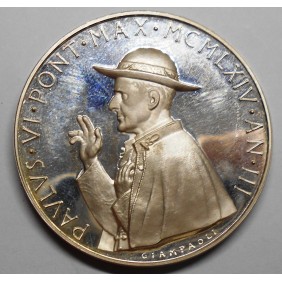 MEDAGLIA PAOLO VI ANNO III AG