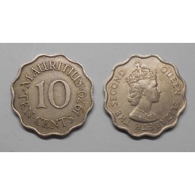 MAURITIUS 10 Cents 1970