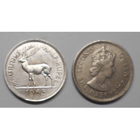 MAURITIUS 1/2 Rupee 1965