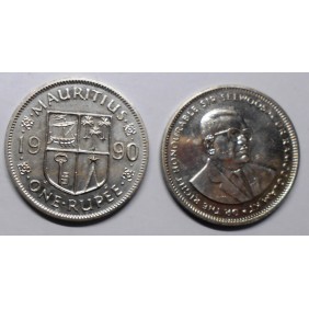 MAURITIUS 1 Rupee 1990