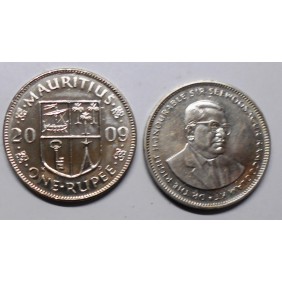 MAURITIUS 1 Rupee 2009