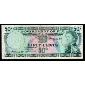 FIJI 50 Cents 1971