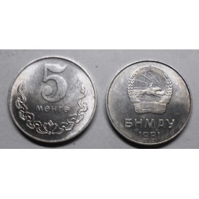 MONGOLIA 5 Mongo 1981