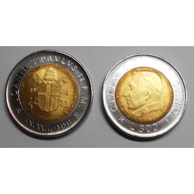 VATICANO 500 Lire...