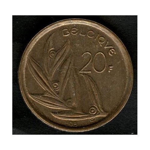 BELGIUM 20 Francs 1981...