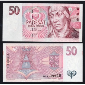 CZECH REPUBLIC 50 Korun 1997