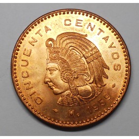 MEXICO 50 Centavos 1959