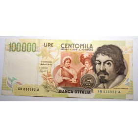 100.000 Lire CARAVAGGIO 2...