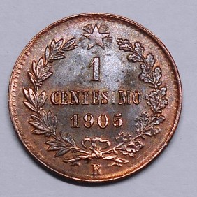 1 Centesimo 1905 Variante...