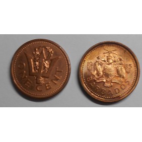 BARBADOS 1 Cent 1985