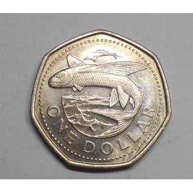 BARBADOS 1 Dollar 1988