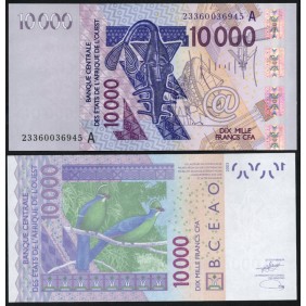 IVORY COAST (W.A.S.) 10.000...