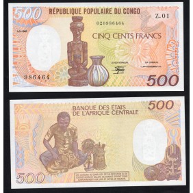 CONGO REPUBLIC 500 Francs 1985