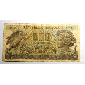 500 Lire ARETUSA 1967 serie...