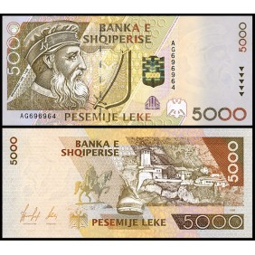 ALBANIA 5000 Leke 1996