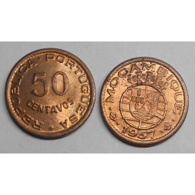 MOZAMBIQUE 50 Centavos 1957
