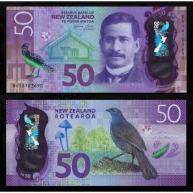 NEW ZEALAND 50 Dollars 2016...