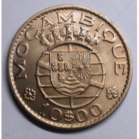 MOZAMBIQUE 10 Escudos 1974