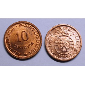 MOZAMBIQUE 10 Centavos 1960