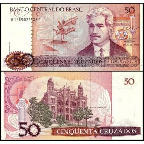 BRAZIL 50 Cruzados 1986