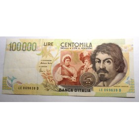 100.000 Lire Caravaggio 2°...