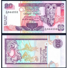 SRI LANKA 20 Rupees 1991